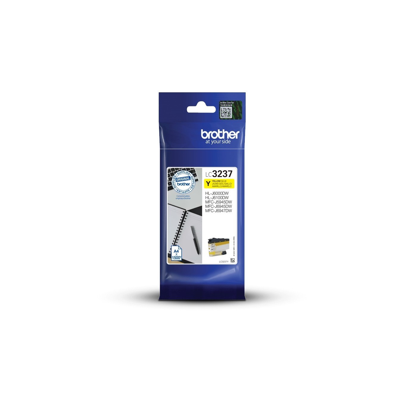 Brother Ink - LC-3237Y - Yellow — Buy in Cyprus with Fast Delivery