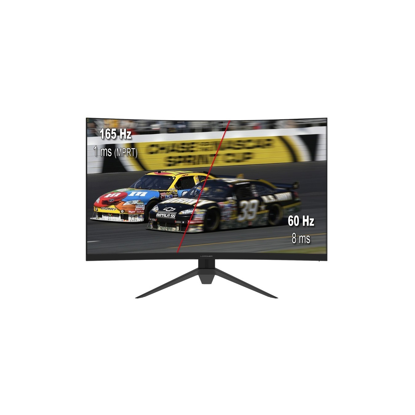 LC-Power 80.01cm (31.5') Curved - LC-M32-QHD-165-V2 - Curved — Buy in Cyprus with Fast Delivery