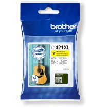 Brother Ink - LC421XLY - Yellow up to 500 pages ISO IEC 24711 — Buy in Cyprus with Fast Delivery