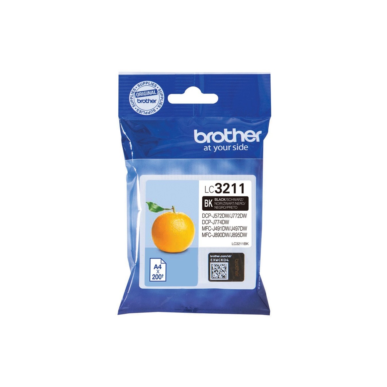 Brother Ink - LC-3211BK - Black up to 200 pages per ISO IEC 24711 — Buy in Cyprus with Fast Delivery