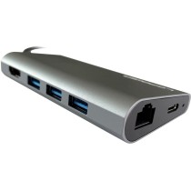 LC-Power LC-HUB-C-MULTI-5 USB-C Hub - 3xUSB-A, USB-C, HDMI, SD/MicroSD, LAN (Boxed) — Buy in Cyprus with Fast Delivery