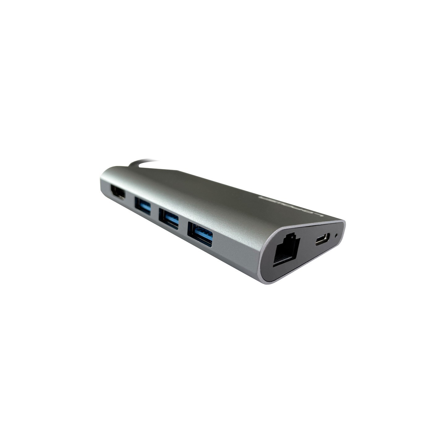 LC-Power LC-HUB-C-MULTI-5 USB-C Multiport Hub - HDMI 4K, PD 100W, LAN, Cards — Armenius Store Cyprus