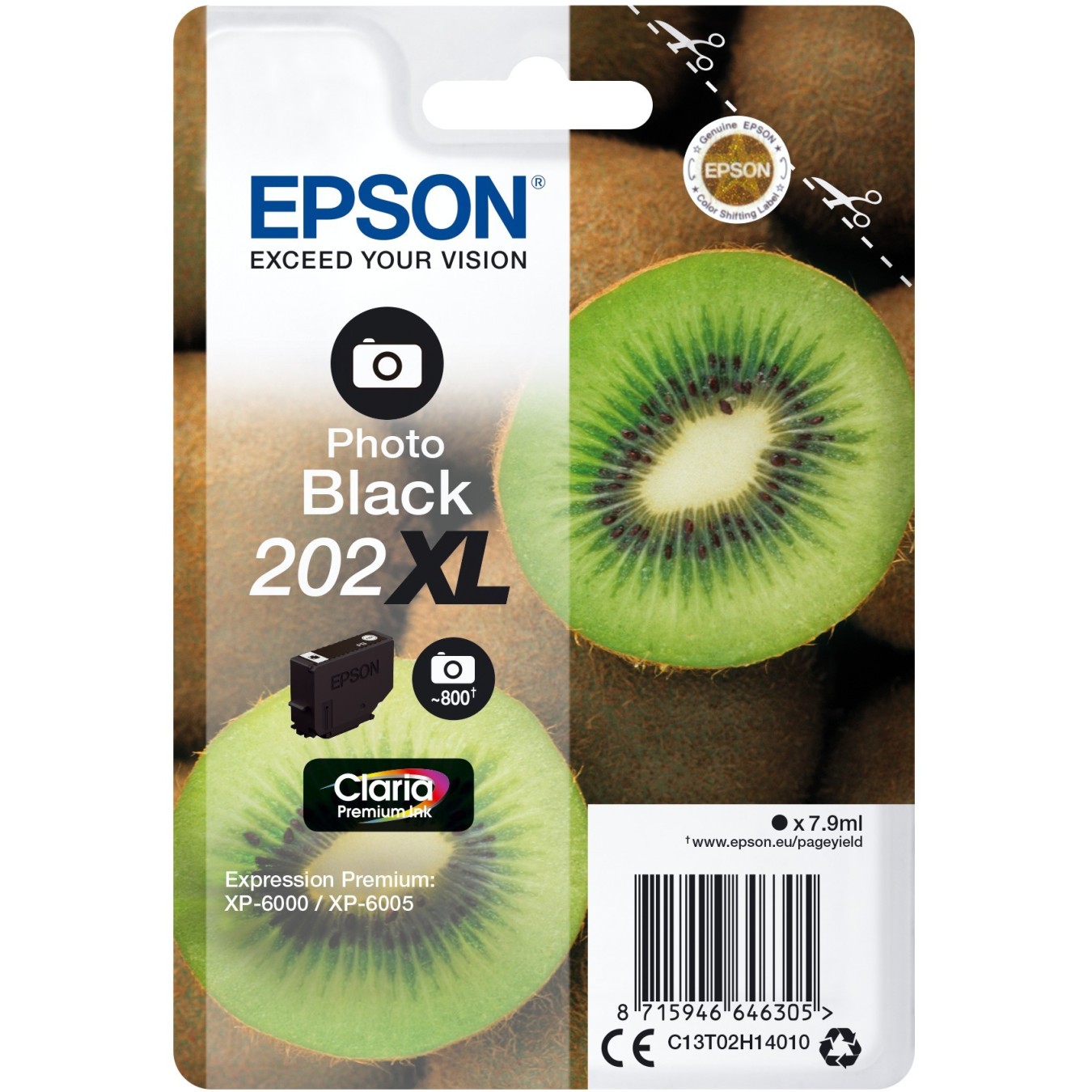 Epson 202 photo black - C13T02H14010 - Photo Black — Buy in Cyprus with Fast Delivery