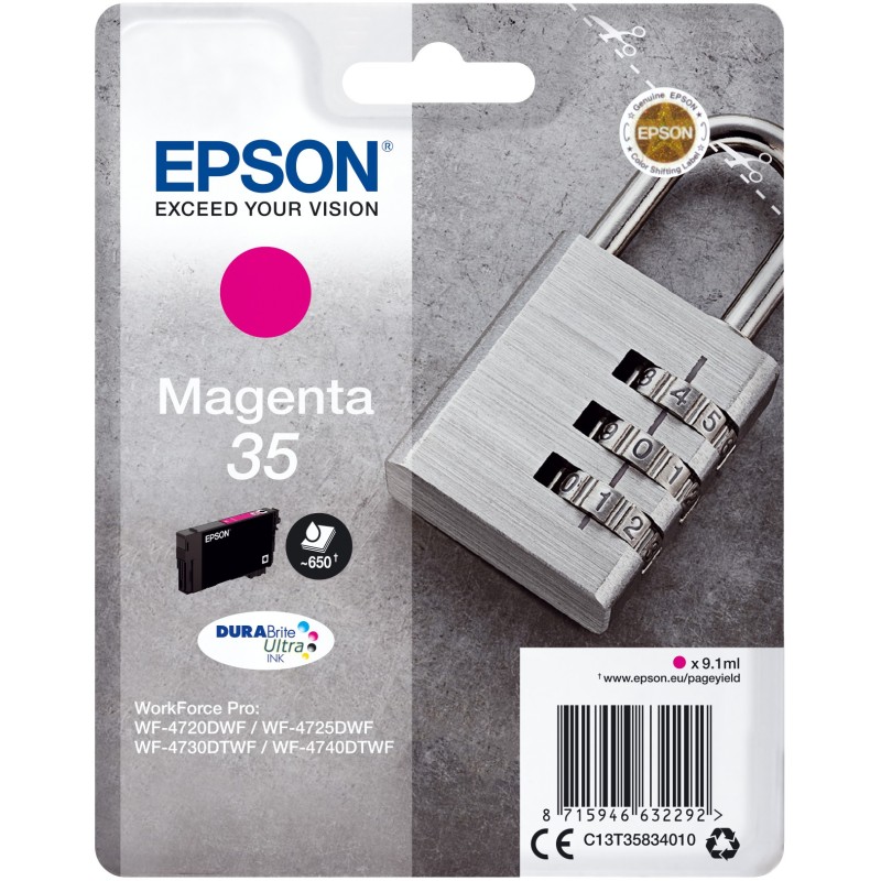 Buy Epson Ink Cartridge - C13T35834010 - Magenta in Cyprus, Nicosia, Limassol, Larnaka, Pafos