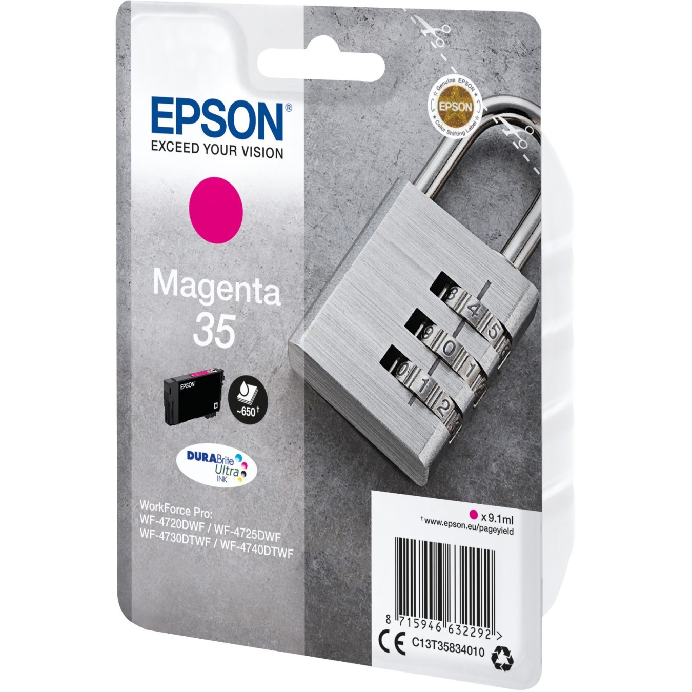 Epson Ink Cartridge - C13T35834010 - Magenta — Buy in Cyprus with Fast Delivery
