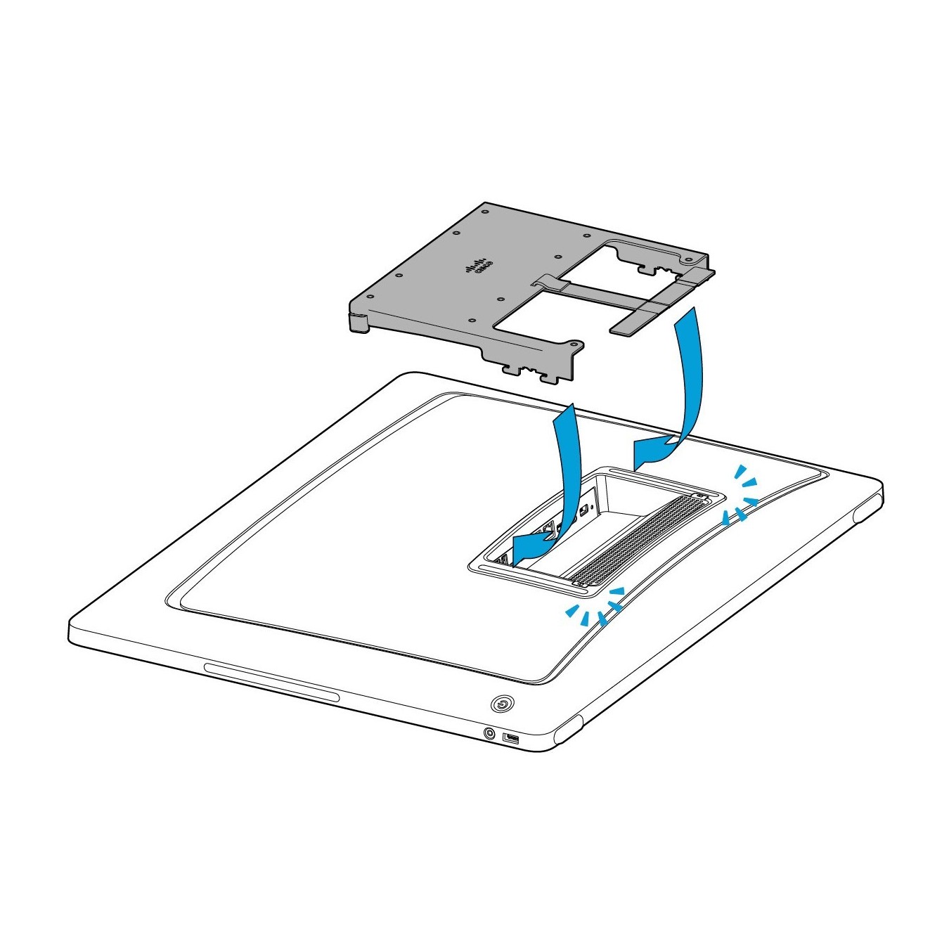 Cisco VESA Adapter and Wall Mount Kit - VESA Adapter and Wall Mount Kit — Buy in Cyprus with Fast Delivery
