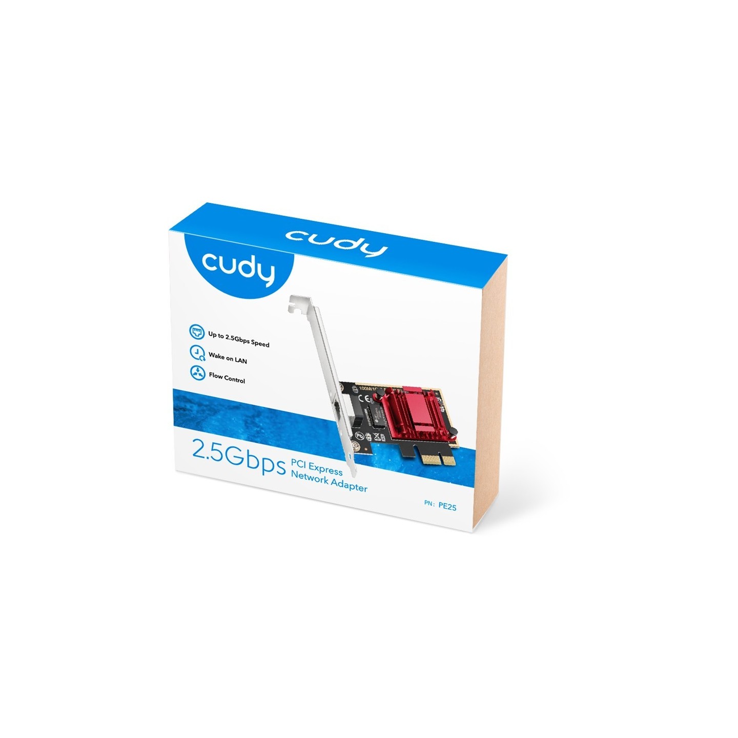 INTG Cudy 2.5G PCI Express Adapter - 2.5G PCI Express — Buy in Cyprus with Fast Delivery