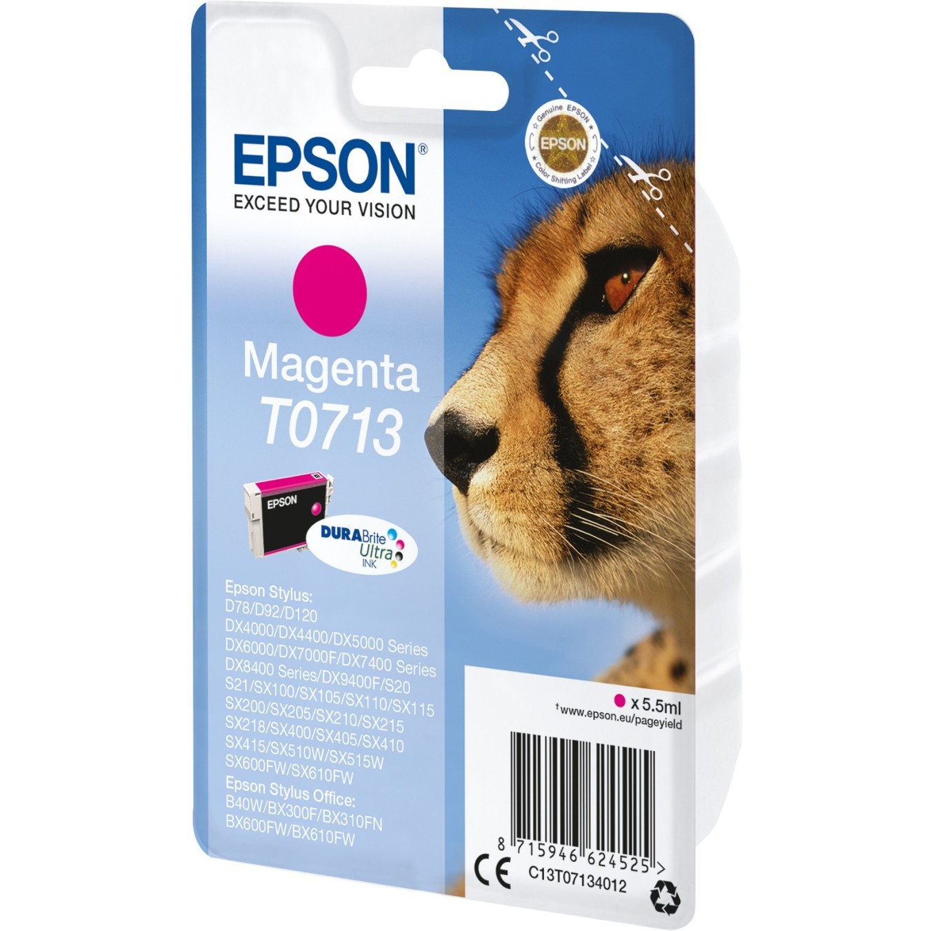 Epson Ink - T0713 - Magenta — Buy in Cyprus with Fast Delivery