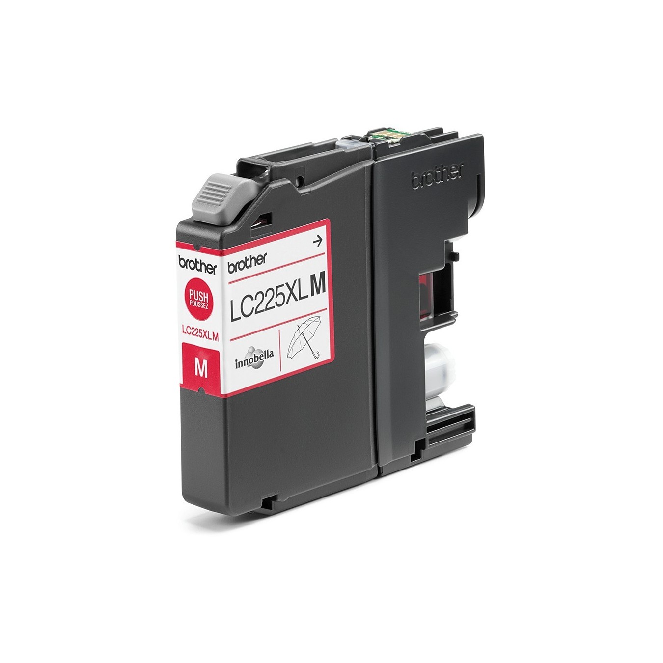 Brother Ink - LC-225XL-M - Magenta, up to 1,200 pages per ISO IEC 24711 — Buy in Cyprus with Fast Delivery