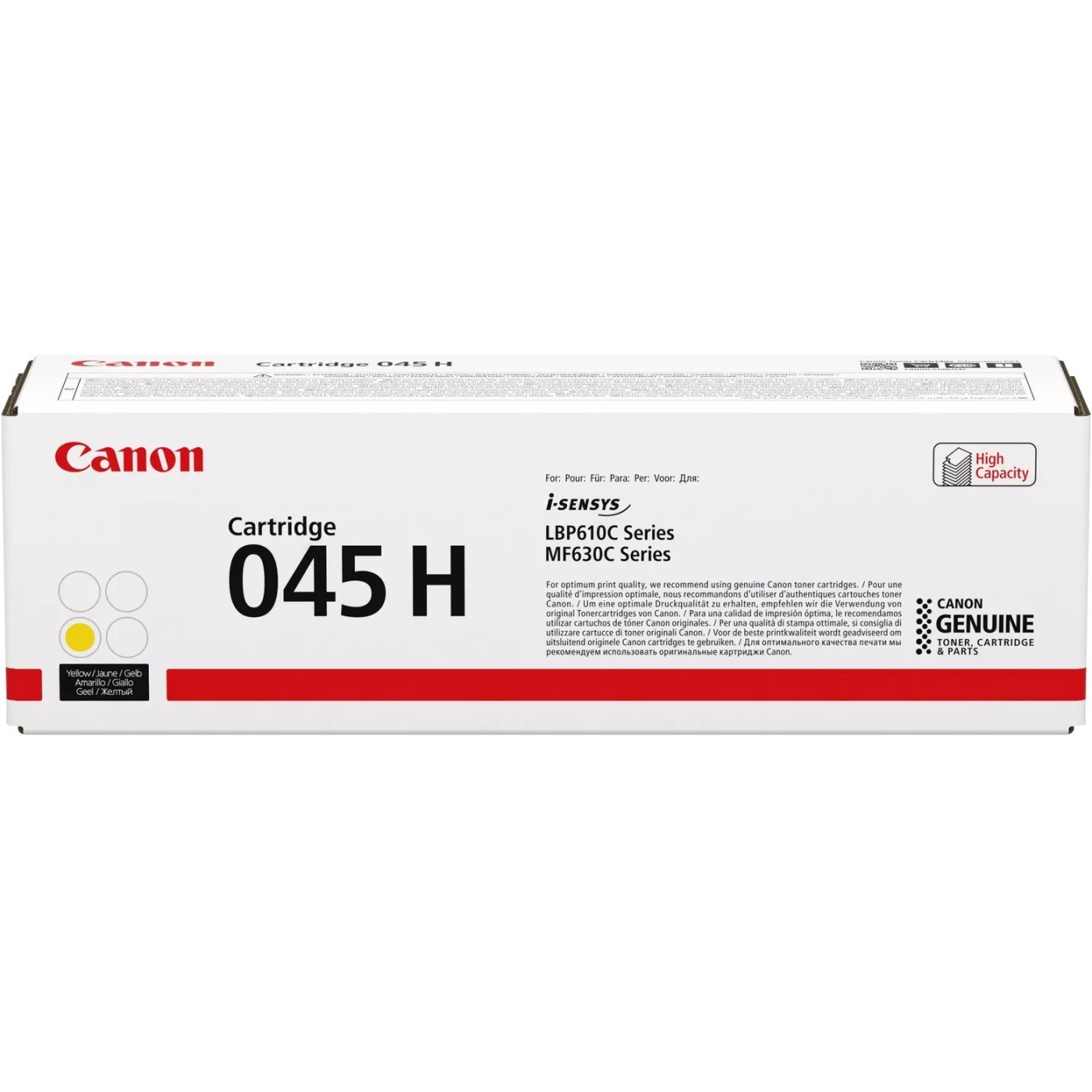 Canon Toner - 045 H - Yellow — Buy in Cyprus with Fast Delivery