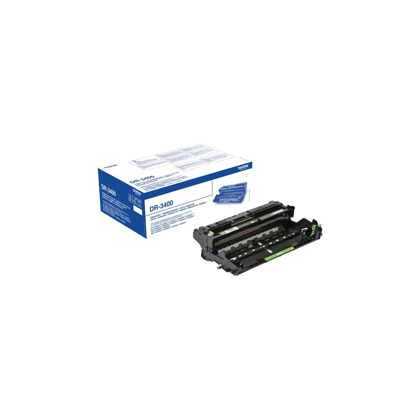 Brother Drum Unit - DR-3400 - up to 50,000 pages — Buy in Cyprus with Fast Delivery