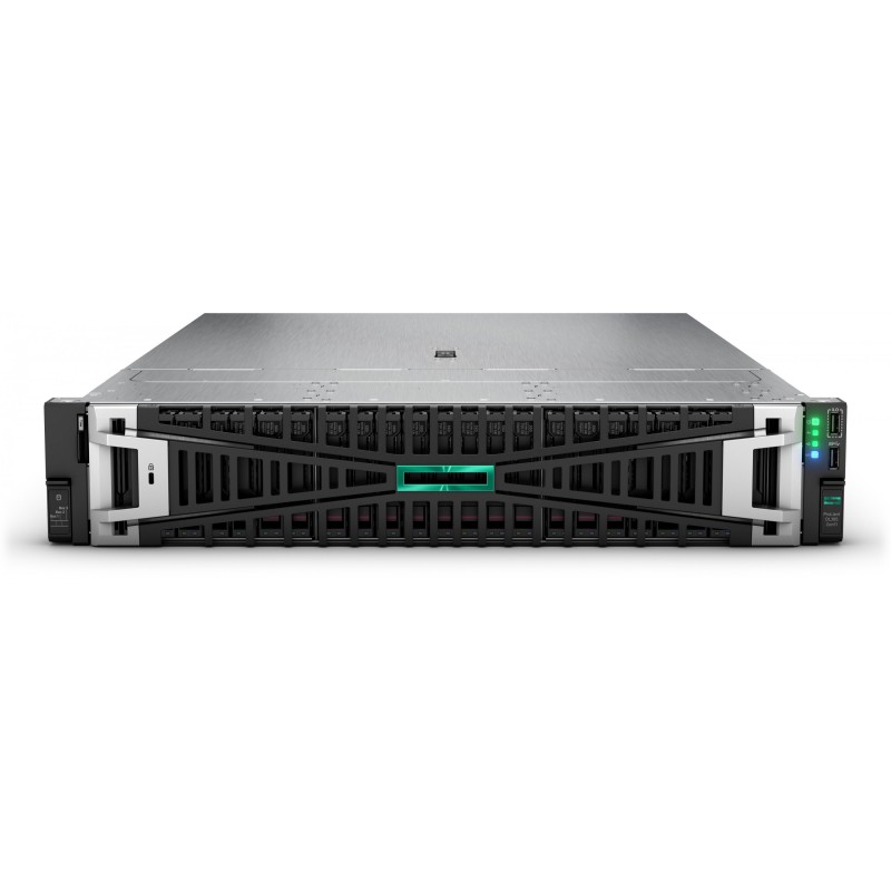 Buy Server HPE - DL385 Gen11 - 2U 9124 64GB-R 8LFF NS204i-u NC BCM57416 2x1000W in Cyprus, Nicosia, Limassol, Larnaka, Pafos