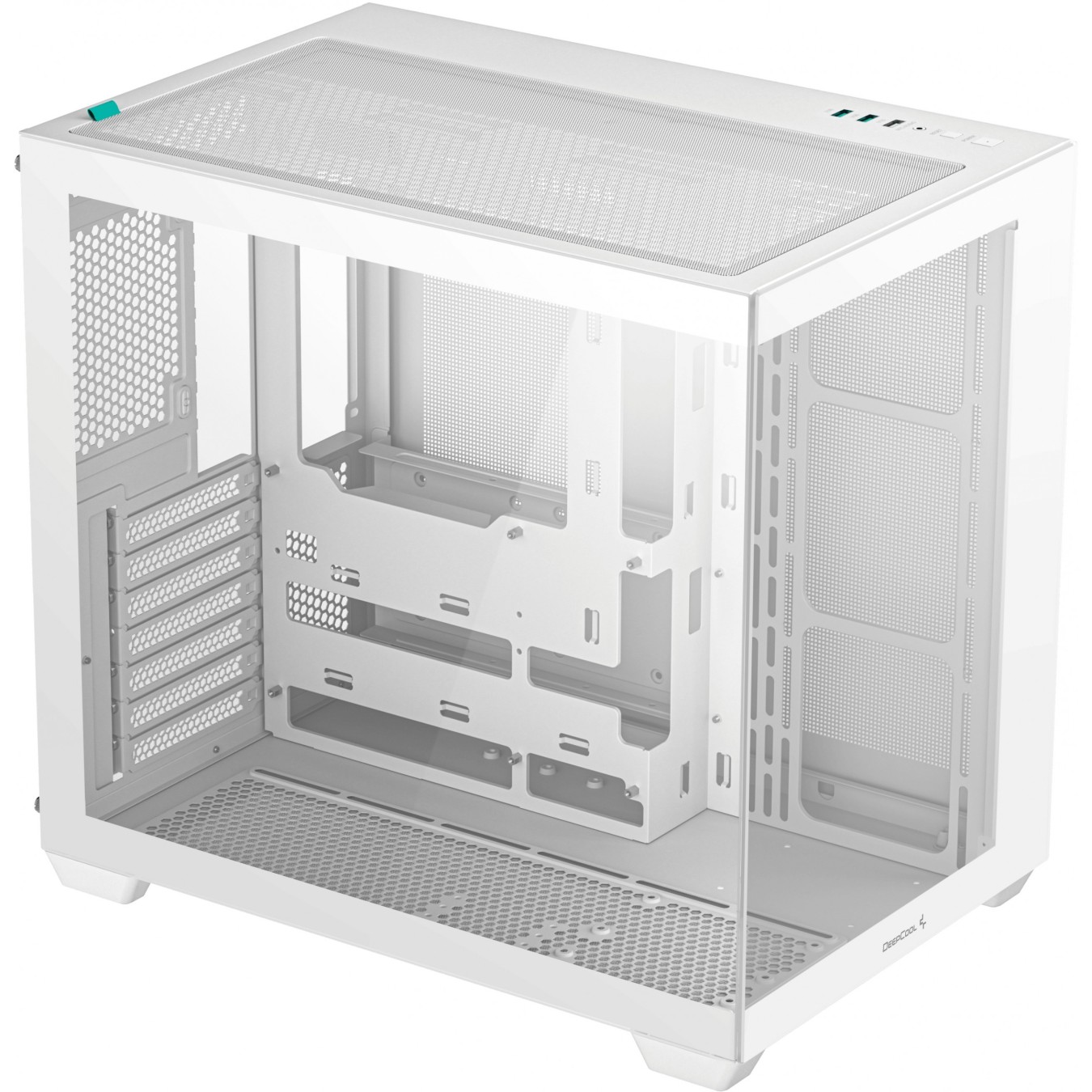 DeepCool CG530 4F Midi Tower PC Case – White 4 ARGB Fans | Armenius Store
