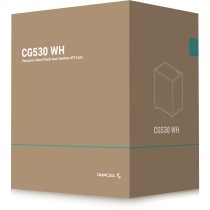 DeepCool CG530 4F Midi Tower PC Case – White 4 ARGB Fans | Armenius Store