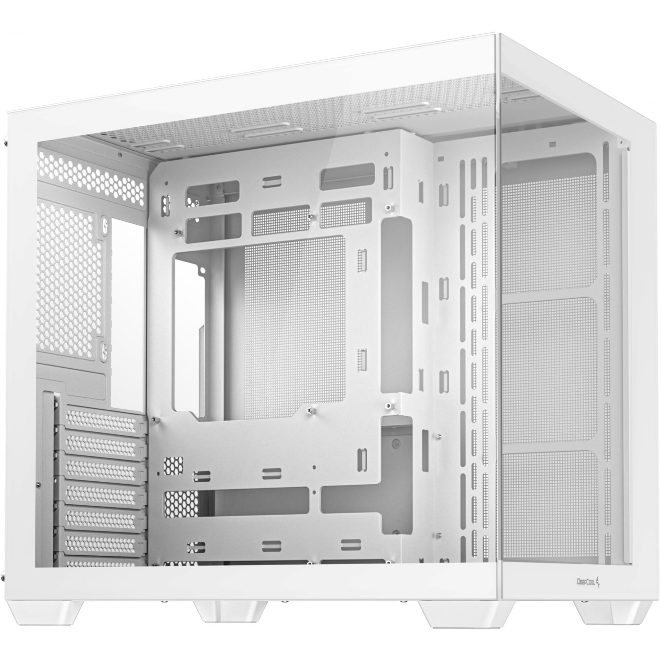 DeepCool CG530 4F Midi Tower PC Case – White 4 ARGB Fans | Armenius Store