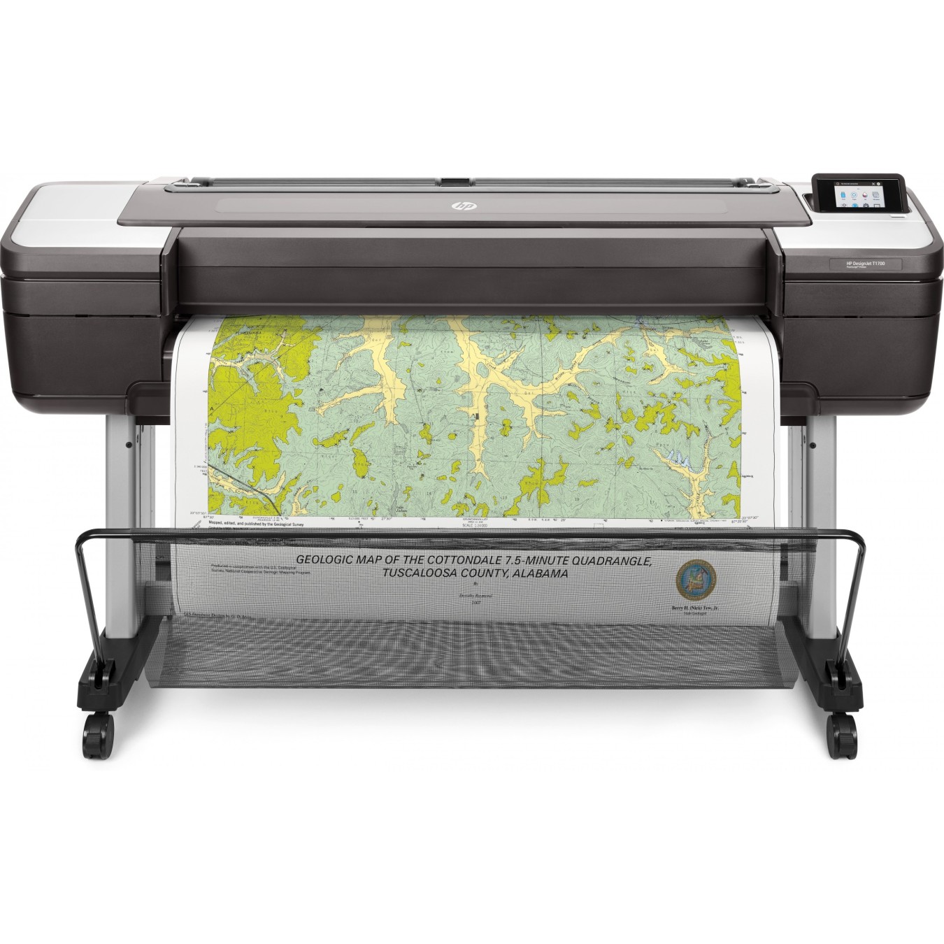 HP DesignJet 111.8 cm 44' Large-Format Printer LAN - T1700 - 111.8 cm 44' Large-Format Printer LAN
