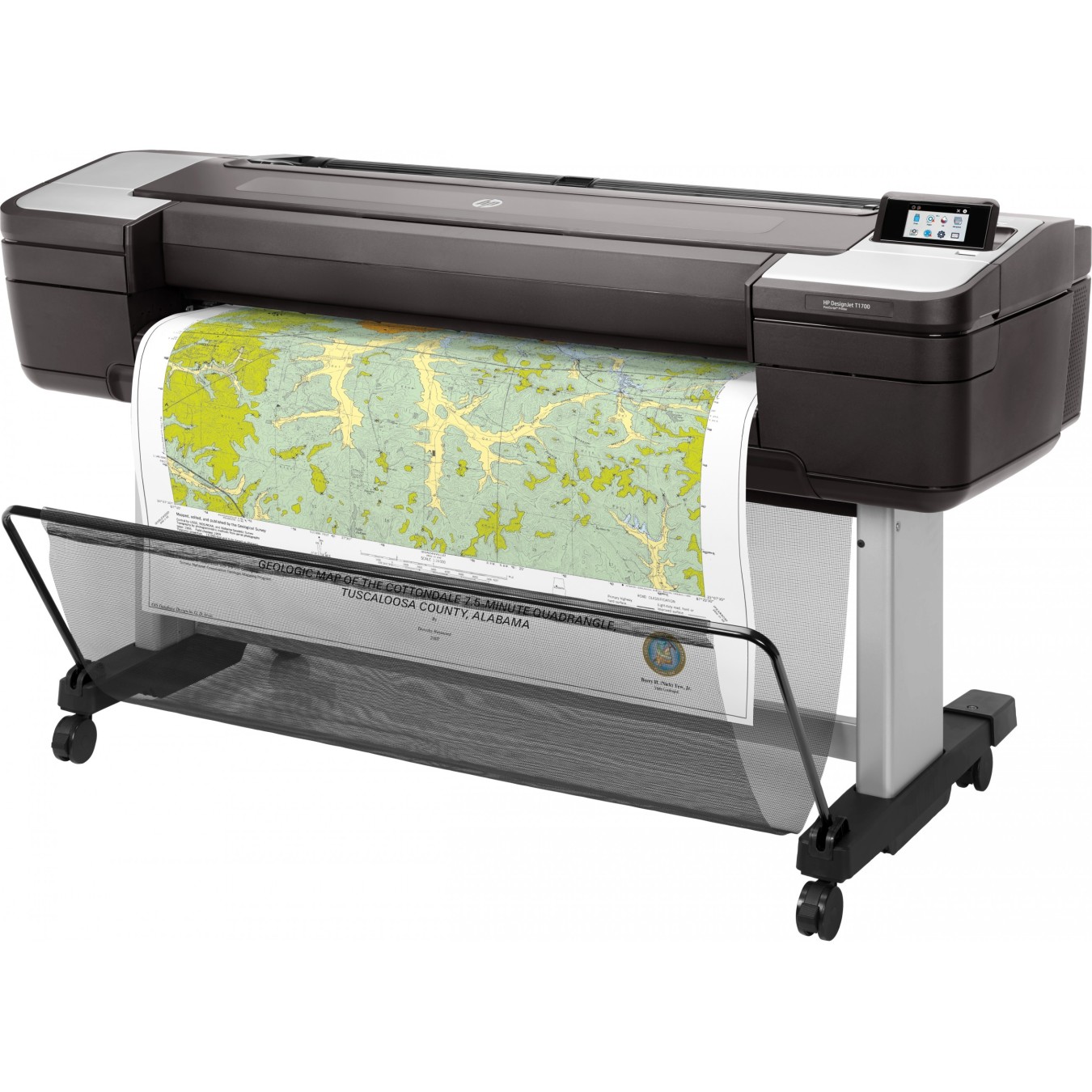 HP DesignJet 111.8 cm 44' Large-Format Printer LAN - T1700 - 111.8 cm 44' Large-Format Printer LAN