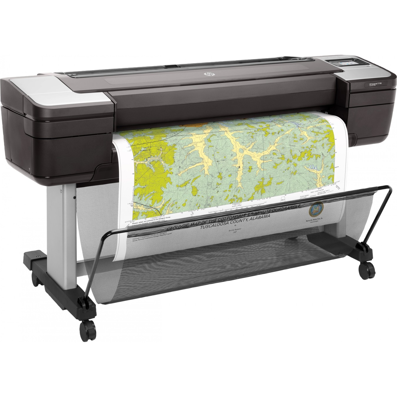 HP DesignJet 111.8 cm 44' Large-Format Printer LAN - T1700 - 111.8 cm 44' Large-Format Printer LAN