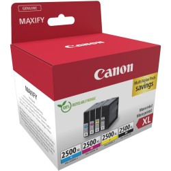 Buy Canon Ink - PGI-2500XL 9254B010 - 4-pack (Black Cyan Magenta Yellow) in Cyprus, Nicosia, Limassol, Larnaka, Pafos
