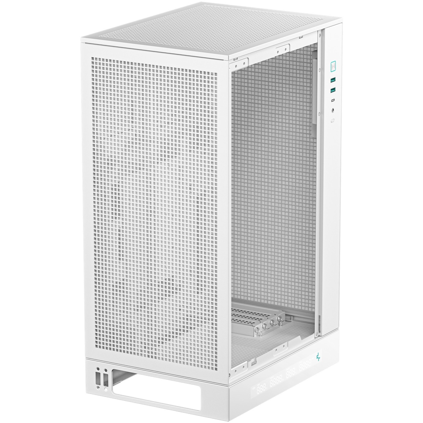 DeepCool CH270 DIGITAL White M-ATX Case - R-CH270-WHNDN (Boxed) — Buy in Cyprus with Fast Delivery