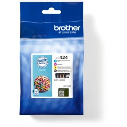 Buy Brother Ink Cartridges - LC-424 - 4-pack - Black Cyan Magenta Yellow in Cyprus, Nicosia, Limassol, Larnaka, Pafos