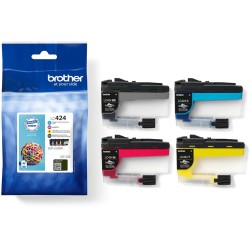 Buy Brother Ink Cartridges - LC-424 - 4-pack - Black Cyan Magenta Yellow in Cyprus, Nicosia, Limassol, Larnaka, Pafos