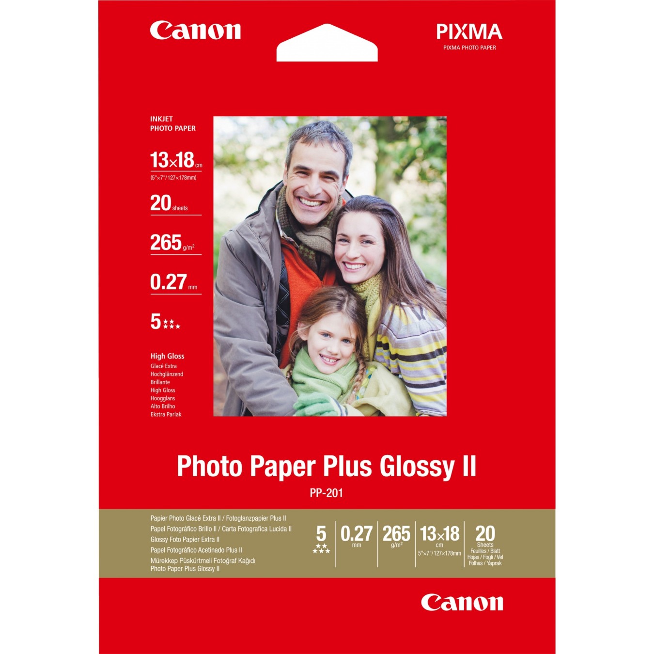 Canon Photo Paper - 2311B018 - 13x18cm — Buy in Cyprus with Fast Delivery