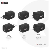 Club3D Charger - 2x USB-C, 1x USB-A, PD 65W, GaN, Retail — Buy in Cyprus with Fast Delivery