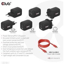 Club3D Charger - 2x USB-C, 1x USB-A, PD 65W, GaN, Retail — Buy in Cyprus with Fast Delivery