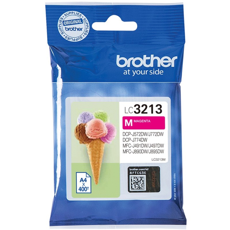 Buy Brother Ink Cartridge - LC-3213M - Magenta up to 400 pages per ISO/IEC 24711 in Cyprus, Nicosia, Limassol, Larnaka, Pafos