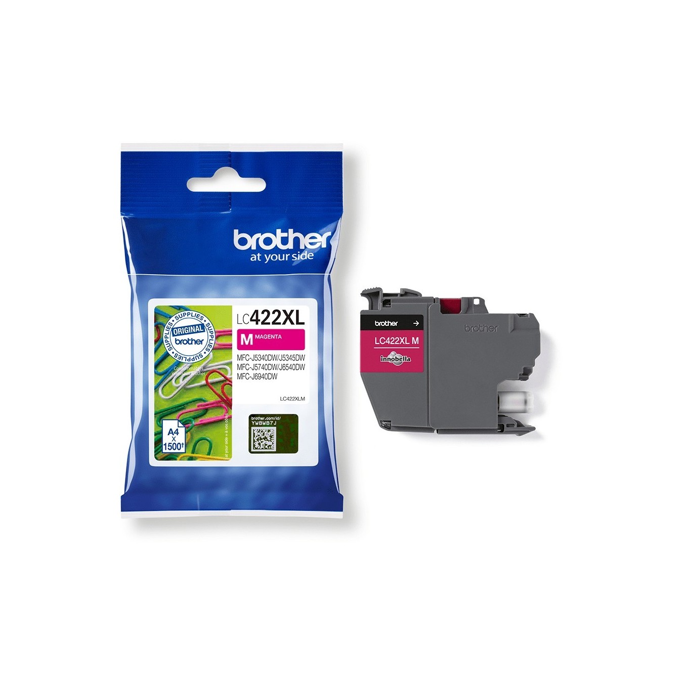 Brother LC422XLM HY Ink Cartridge For BH19M B Compatible with MFC-J5340DW MFC-J5740DW MFC-J6540DW MFC-J6940DW1500 pages