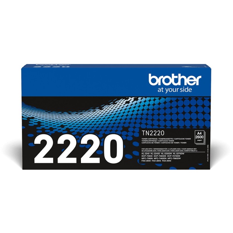 Brother Toner - TN-2220 - Black up to 2,600 pages per ISO 19752 — Buy in Cyprus with Fast Delivery