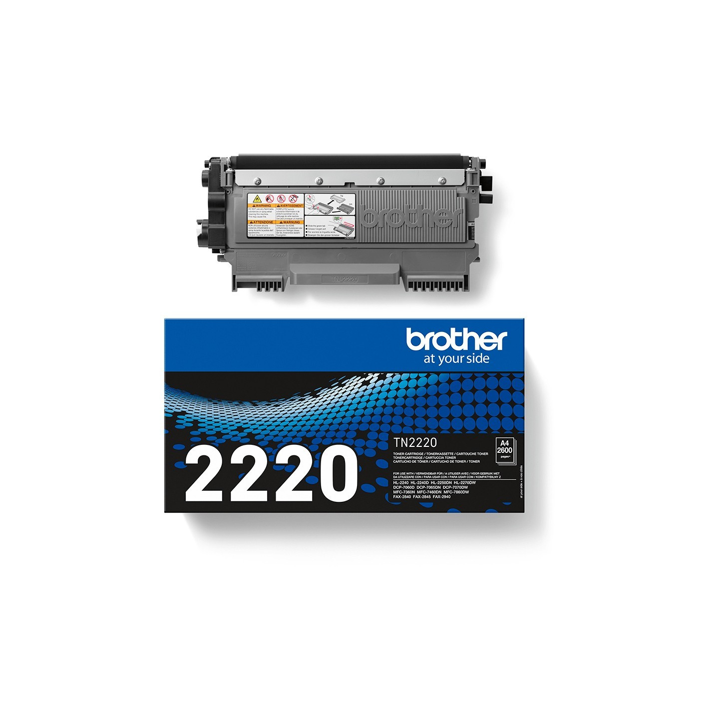 Brother Toner - TN-2220 - Black up to 2,600 pages per ISO 19752 — Buy in Cyprus with Fast Delivery