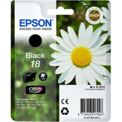 Buy Epson Ink - T1801 - 18 Black in Cyprus, Nicosia, Limassol, Larnaka, Pafos