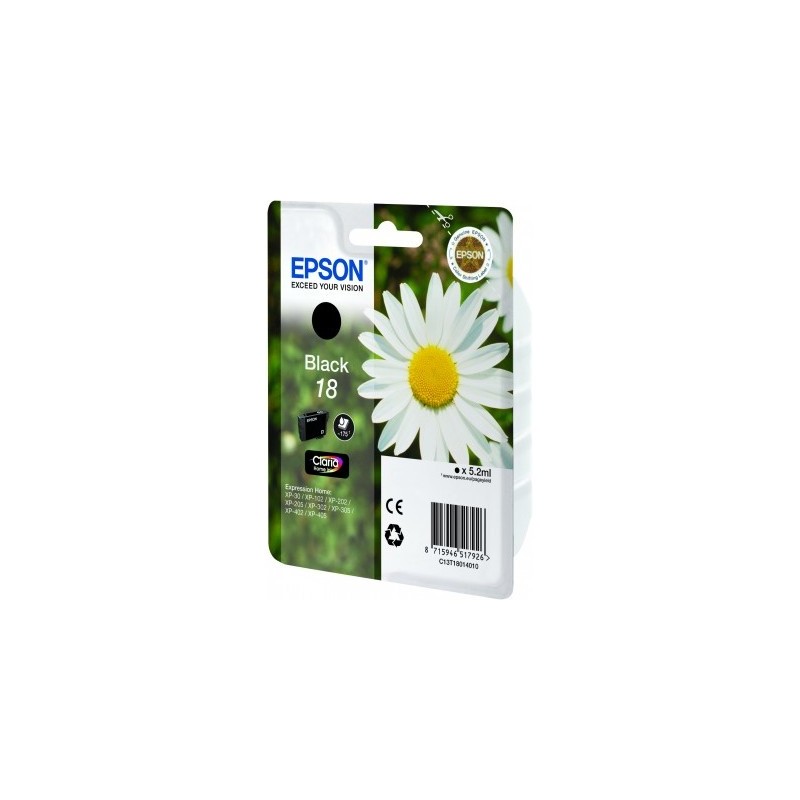 Buy Epson Ink - T1801 - 18 Black in Cyprus, Nicosia, Limassol, Larnaka, Pafos