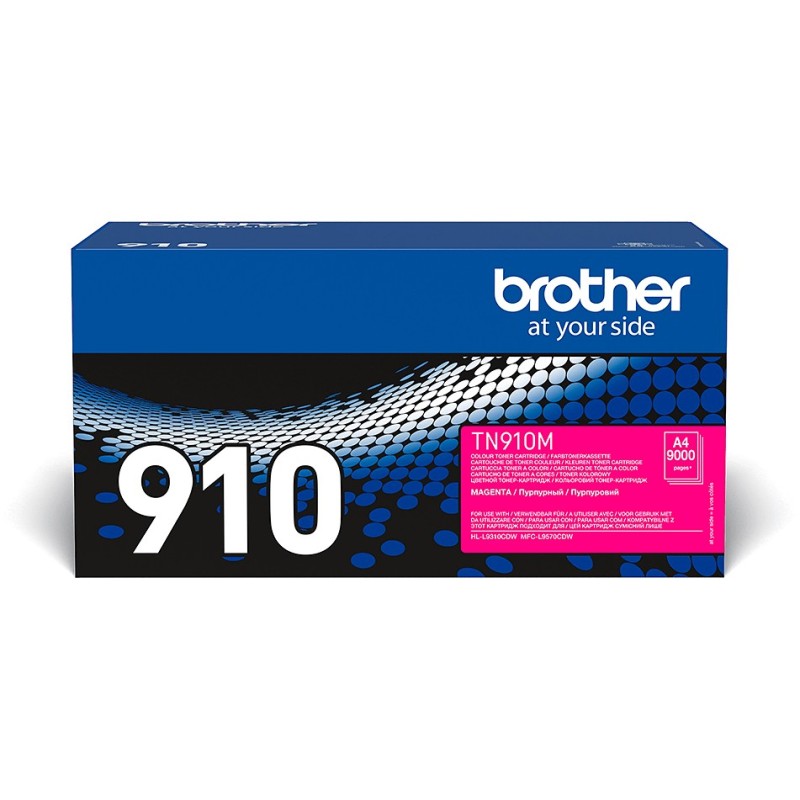 Buy Brother Toner - TN-910M - Magenta up to 9,000 pages ISO IEC 19798 in Cyprus, Nicosia, Limassol, Larnaka, Pafos