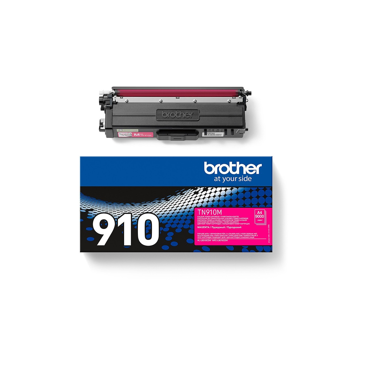 Brother Toner - TN-910M - Magenta up to 9,000 pages ISO IEC 19798 — Buy in Cyprus with Fast Delivery