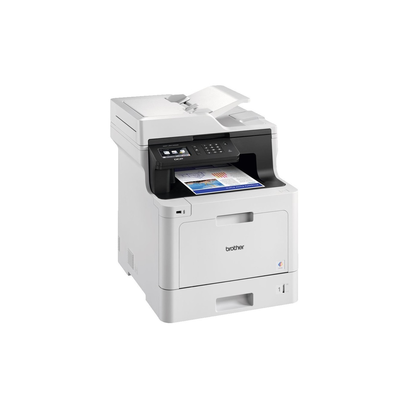 Brother Color Laser Multifunction Device - DCP-L8410CDW - Color Laser 3-in-1 Wireless Duplex