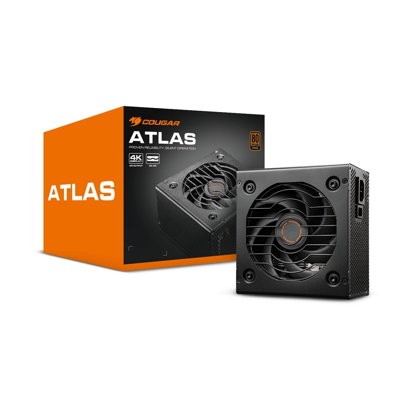 COUGAR Power Supply - ATLAS 550W - ATX 80 Plus Bronze — Buy in Cyprus with Fast Delivery