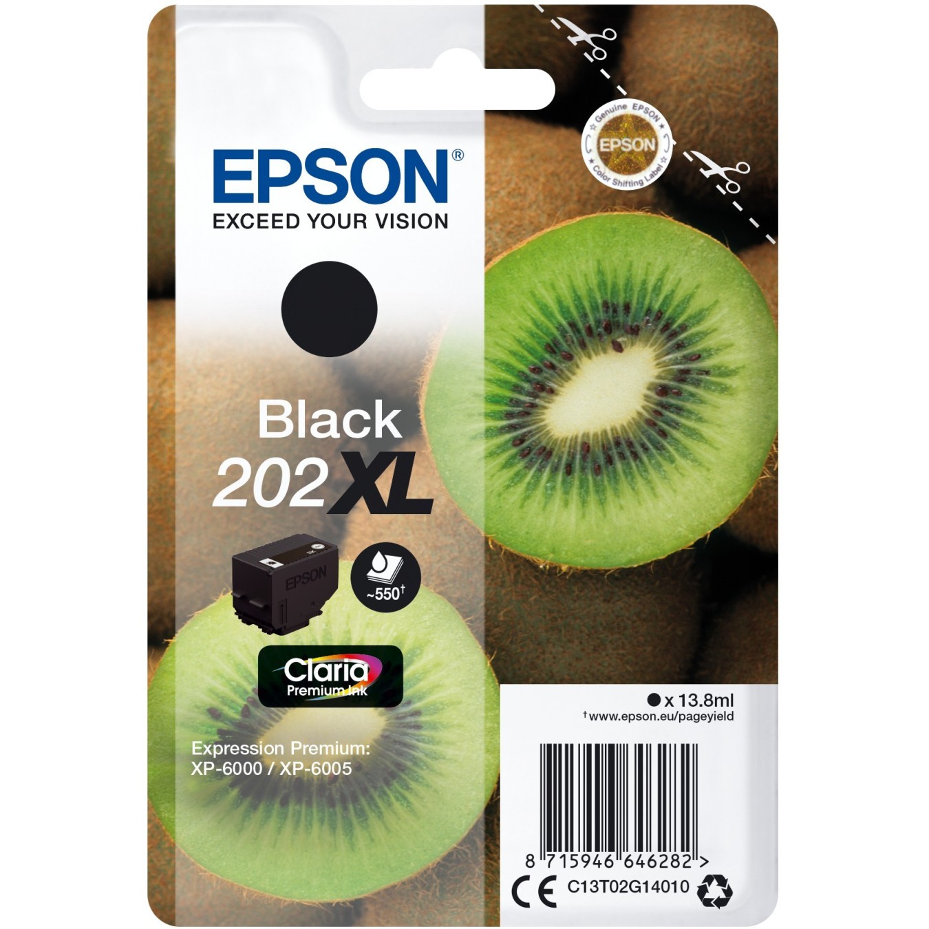 Epson 202 - C13T02G14010 - Black HC — Buy in Cyprus with Fast Delivery