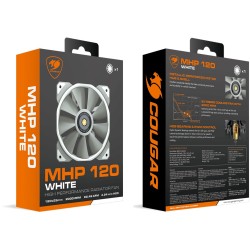 Buy COUGAR Case Fan - MHP 120 - 120mm White in Cyprus, Nicosia, Limassol, Larnaka, Pafos