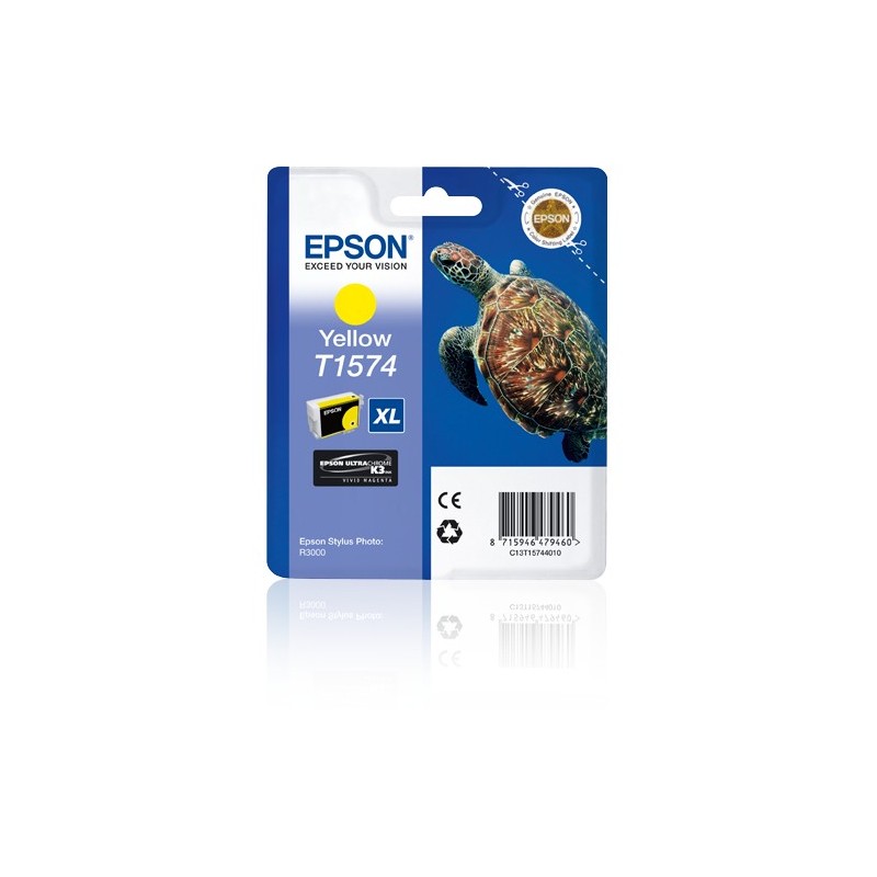 Buy Epson Ink 5LB - T1574 - ink cartridge, Yellow, Standard Capacity, 1-pack bli... in Cyprus, Nicosia, Limassol, Larnaka, Pafos