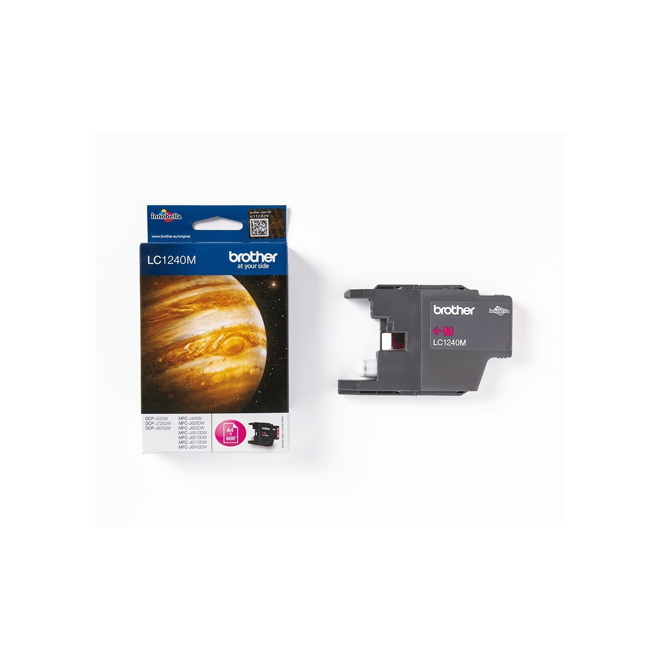 Brother Ink - LC-1240M - Magenta up to 600 pages per ISO/IEC 24711 — Buy in Cyprus with Fast Delivery