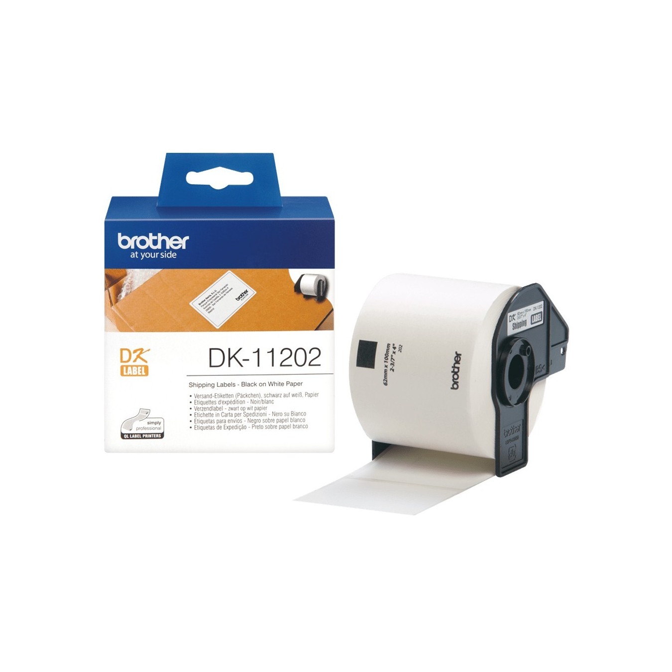 Brother Shipping Labels - DK11202 - 62x — Buy in Cyprus with Fast Delivery