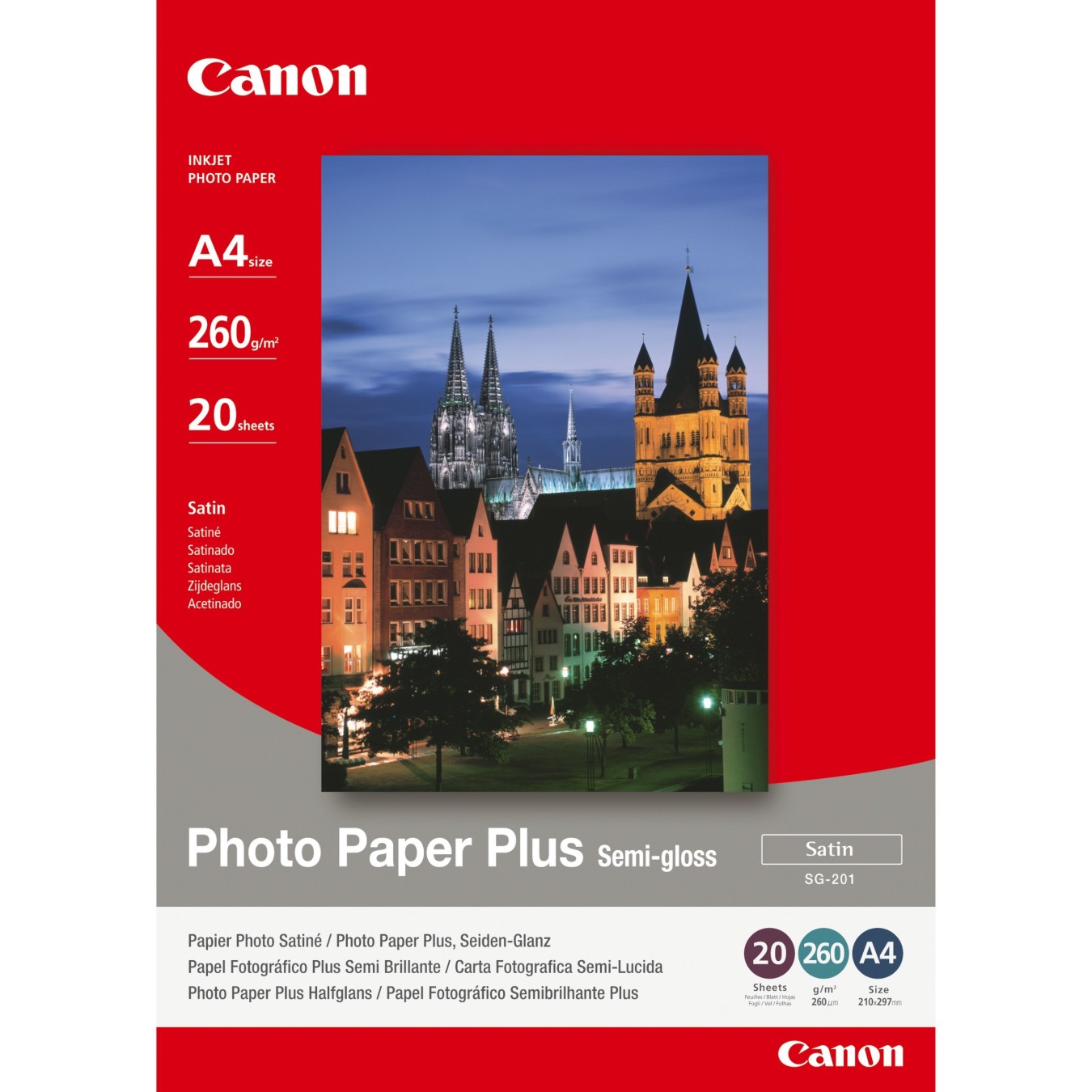 Canon Photo Paper - 1686B021 - A4 — Buy in Cyprus with Fast Delivery