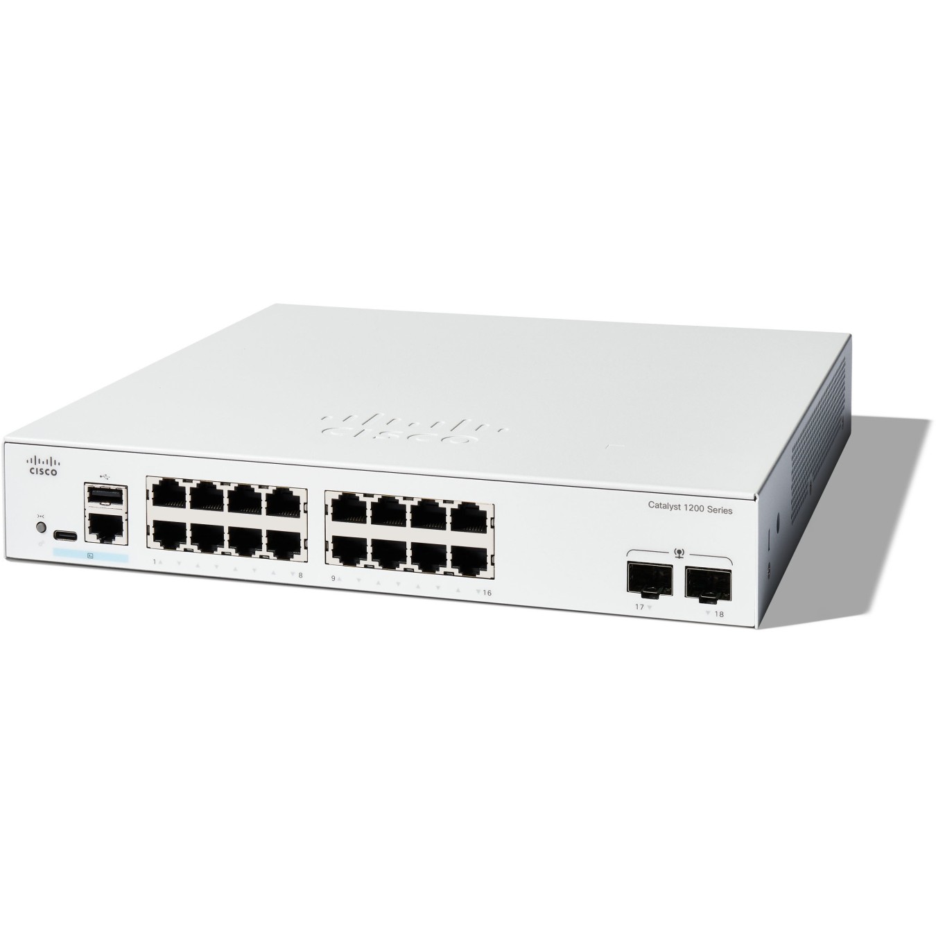 Cisco Catalyst - CATALYST 1200 - 16-PORT GE 2X1G — Buy in Cyprus with Fast Delivery