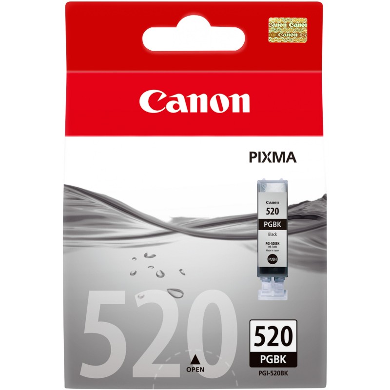 Buy Canon Ink PGI-520BK Black - 2932B001 - Up to 341 pages per ISO/IEC 24711 in Cyprus, Nicosia, Limassol, Larnaka, Pafos