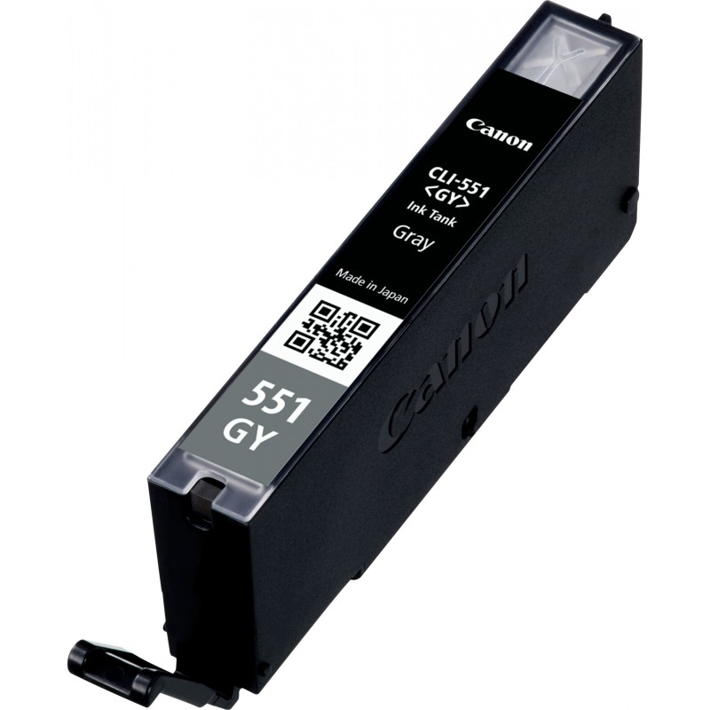 Buy Canon Ink - CLI-551GY - 6512B001 Gray up to 125 color photos per ISO IEC 24711 in Cyprus, Nicosia, Limassol, Larnaka, Pafos