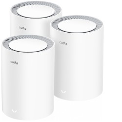 Buy Cudy Wi-Fi 6 Mesh 2.5G Solution 3-Pack - AX3000 - Wi-Fi 6 Mesh 2.5G Solution... in Cyprus, Nicosia, Limassol, Larnaka, Pafos