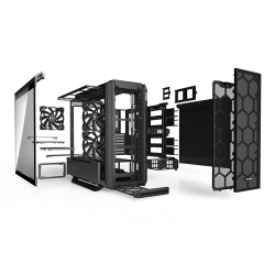 be quiet! Silent Base 802 Window Black - Mid Tower PC Case, Tempered Glass, E-ATX, USB-C - BGW38 (Boxed)